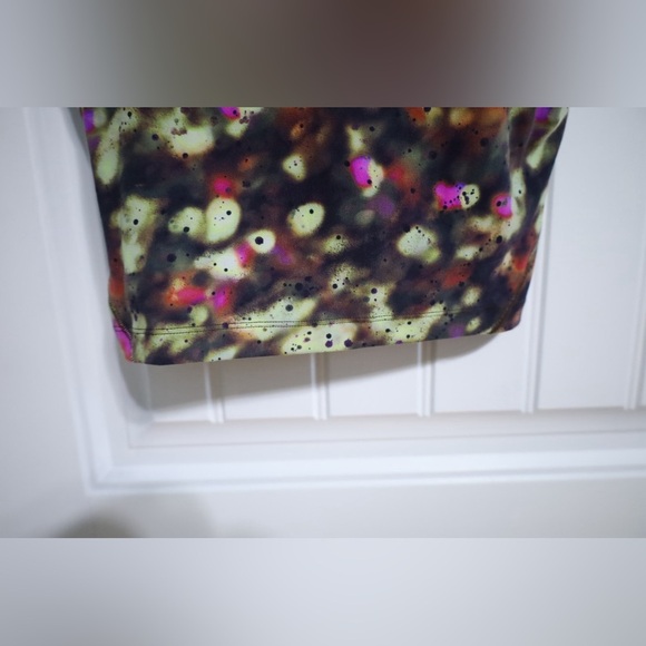 Lululemon Align Tank Top Soft Focus Splatter Green Multi Women’s Size 8 - Picture 4 of 9